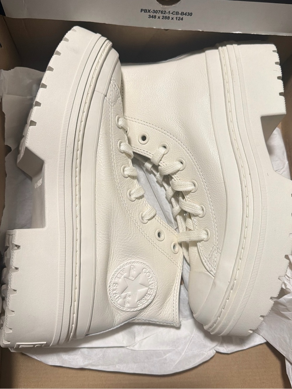 Womens Converse Chuck Taylor All Star Lugged Heel Platform Waterproof  Sz 8